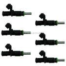 2007 Bmw 525 Fuel Injector Set 1