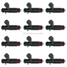2002 Mercedes Benz CL600 Fuel Injector Set 1