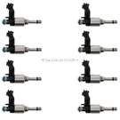 2012 Hyundai Genesis Fuel Injector Set 1