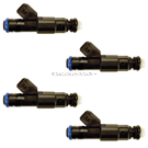 2004 Ford Focus Fuel Injector Set 1