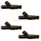 BuyAutoParts 35-81399I4 Fuel Injector Set 1