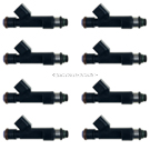 2014 Ford F Series Trucks Fuel Injector Set 1