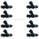 2010 Cadillac Escalade Fuel Injector Set 1