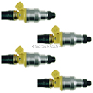 BuyAutoParts 35-81438I4 Fuel Injector Set 1