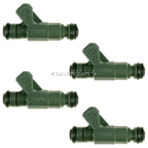 2004 Audi TT Quattro Fuel Injector Set 1