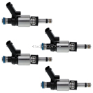 2013 Volkswagen Beetle Fuel Injector Set 1