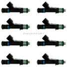 2008 Ford Crown Victoria Fuel Injector Set 1