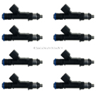 2015 Ford F Series Trucks Fuel Injector Set 1