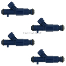 BuyAutoParts 35-81458I4 Fuel Injector Set 1