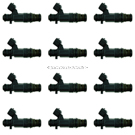 2005 Volkswagen Phaeton Fuel Injector Set 1