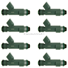 2007 Volvo S80 Fuel Injector Set 1