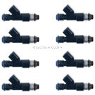 2009 Chevrolet Avalanche Fuel Injector Set 1