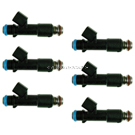 2009 Saab 9-7X Fuel Injector Set 1