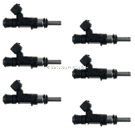 2008 Audi TT Quattro Fuel Injector Set 1