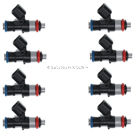 2015 Chevrolet Caprice Fuel Injector Set 1