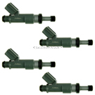 BuyAutoParts 35-81515I4 Fuel Injector Set 1