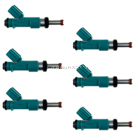 2012 Lexus RX350 Fuel Injector Set 1