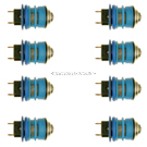 BuyAutoParts 35-81521I2 Fuel Injector Set 1