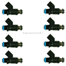 2017 Chevrolet Express 2500 Fuel Injector Set 1