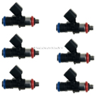 BuyAutoParts 35-81552I6 Fuel Injector Set 1