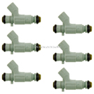 BuyAutoParts 35-81556I6 Fuel Injector Set 1