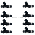 2007 Chevrolet Suburban Fuel Injector Set 1