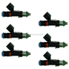 2008 Gmc Acadia Fuel Injector Set 1