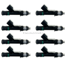 2010 Cadillac DTS Fuel Injector Set 1