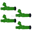 2005 Mitsubishi Lancer Fuel Injector Set 1