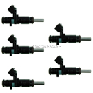 2012 Volkswagen Jetta Fuel Injector Set 1