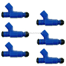 2004 Chrysler Pacifica Fuel Injector Set 1