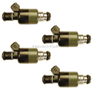 1990 Oldsmobile Cutlass Calais Fuel Injector Set 1
