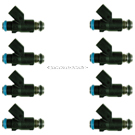 2009 Chevrolet Avalanche Fuel Injector Set 1