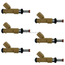 2012 Toyota 4Runner Fuel Injector Set 1