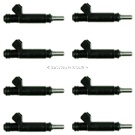 2004 Bmw 645Ci Fuel Injector Set 1
