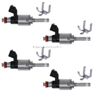 2012 Mazda 3 Fuel Injector Set 1