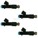 2012 Gmc Canyon Fuel Injector Set 1