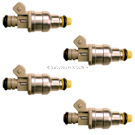 2001 Mazda B2500 Fuel Injector Set 1