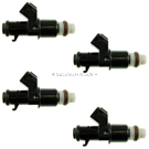 BuyAutoParts 35-81675I4 Fuel Injector Set 1