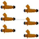2007 Saab 9-3 Fuel Injector Set 1