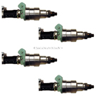 BuyAutoParts Volkswagen Van or Bus -Type II Fuel Injector Set 35-81684I4