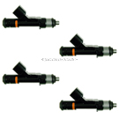 2010 Ford Focus Fuel Injector Set 1
