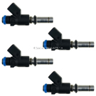 BuyAutoParts Chevrolet Fuel Injector Set 35-81693I4