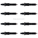 BuyAutoParts 35-817058D Fuel Injector Set 1