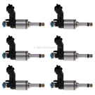 2012 Gmc Acadia Fuel Injector Set 1