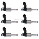 2010 Ford Taurus Fuel Injector Set 1