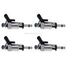 2017 Volkswagen Golf Fuel Injector Set 1