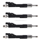 2015 Bmw ActiveHybrid 5 Fuel Injector Set 1