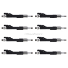 2014 Bmw X5 Fuel Injector Set 1