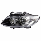 2009 Bmw 335i Headlight Assembly 1